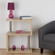 CHARISMA-3-SHELF-UNIT-LIGHT-SONOMA-OAKCHROME-2019-06-300-306-037-400×310
