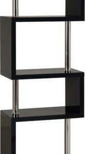 CHARISMA-5-SHELF-UNIT-BLACK-GLOSSCHROME-2021-300-306-033-01-166x400