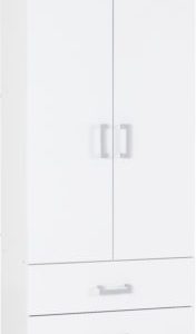 CHARLES-2-DOOR-2-DRAWER-WARDROBE-WHITE-2021-100-101-050-01-176x400