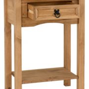 CORONA-1-DRAWER-CONSOLE-TABLE-DISTRESSED-WAXED-PINE-2020-300-304-002-02-307×400