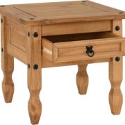 CORONA-1-DRAWER-LAMP-TABLE-DISTRESSED-WAXED-PINE-2020-300-302-032-02-400×350