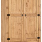 CORONA-2-DOOR-1-DRAWER-WARDROBE-DISTRESSED-WAXED-PINE-2020-100-101-021-01-232x400