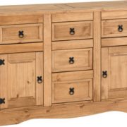 CORONA-2-DOOR-5-DRAWER-SIDEBOARD-DISTRESSED-WAXED-PINE-2020-400-405-009-01-400x284