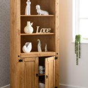 CORONA-2-DOOR-DISPLAY-UNITBOOKCASE-DISTRESSED-WAXED-PINE-2020-300-306-005-08-282×400