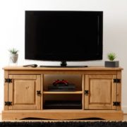 CORONA-2-DOOR-FLAT-SCREEN-TV-UNIT-DISTRESSED-WAXED-PINE-300-305-008-400×284