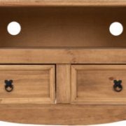 CORONA-2-DRAWER-FLAT-SCREEN-TV-UNIT-NO-SHELF-DISTRESSED-WAXED-PINE-2020-300-305-010-03-400×202
