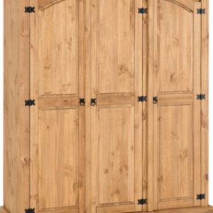 CORONA-3-DOOR-WARDROBE-DISTRESSED-WAXED-PINE-2020-100-101-023-01-318x400