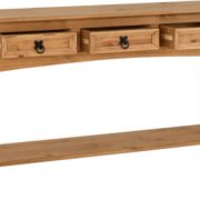 CORONA-3-DRAWER-CONSOLE-TABLE-WITH-SHELF-DISTRESSED-WAXED-PINE-2020-300-304-004-02-400×266