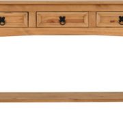 CORONA-3-DRAWER-CONSOLE-TABLE-WITH-SHELF-DISTRESSED-WAXED-PINE-2020-300-304-004-03-400×231