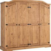 CORONA-4-DOOR-WARDROBE-DISTRESSED-WAXED-PINE-2020-100-101-024-01-390x400