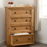 CORONA-4-DRAWER-CHEST-DISTRESSED-WAXED-PINE-2020-100-102-025-08-340×400