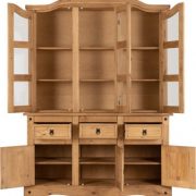 CORONA-46-BUFFET-HUTCH-DISTRESSED-WAXED-PINEGLASS-2020-400-406-006-03-393×400