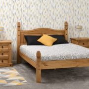 CORONA-46-LOW-END-BED-DISTRESSED-WAXED-PINE-2020-200-203-010-09-400×275