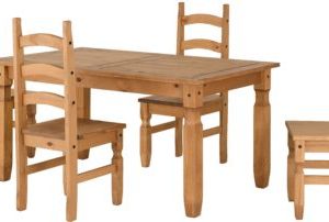 CORONA-5-DINING-SET-DISTRESSED-WAXED-PINE-2020-400-401-033-01-2-400x202