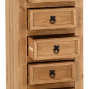 CORONA-5-DRAWER-NARROW-CHEST-DISTRESSED-WAXED-PINE-2020-100-102-026-02-220×400