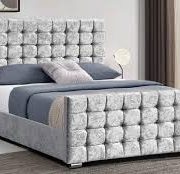 silver bedframe 1