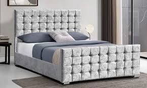 silver bedframe 1