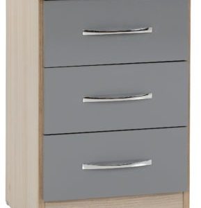 NEVADA-3-DRAWER-BEDSIDE-GREY-GLOSSLIGHT-OAK-EFFECT-VENEER-2019-01-100-103-051-289x400