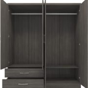NEVADA-4-DOOR-2-DRAWER-WARDROBE-BLACK-WOOD-GRAIN-2021-100-101-130-3-382×400