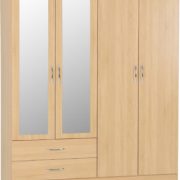 NEVADA-4-DOOR-2-DRAWER-WARDROBE-SONOMA-OAK-EFFECT-2020-01-100-101-102-337x400