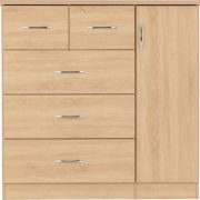 NEVADA-5-DRAWER-LOW-WARDROBE-SONOMA-OAK-EFFECT-2020-100-101-107-03-400×391