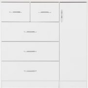NEVADA-5-DRAWER-LOW-WARDROBE-WHITE-GLOSS-2020-03-100-101-105-400×390