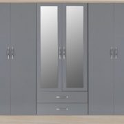 NEVADA-6-DOOR-2-DRAWER-WARDROBE-GREY-GLOSSLIGHT-OAK-EFFECT-VENEER-100-101-109-02-400×317