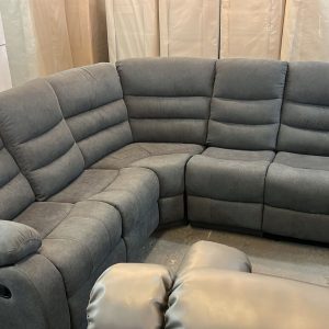 roma fabric recliner 3