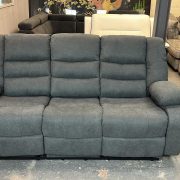 roma fabric recliner 3str