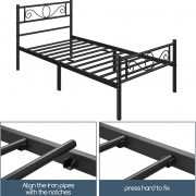 3ft black metal bedframe 5 3ft black metal bedframe 5